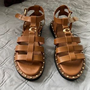 COACH Giselle Gladiator Sandals 6.5